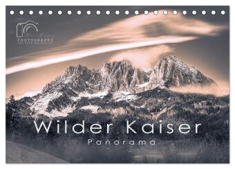 Wilder Kaiser Panorama 2024 (Tischkalender 2024 DIN A5 quer), CALVENDO Monatskalender