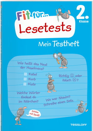 Fit für Lesetests 2. Klasse. Mein Testheft