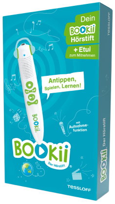 BOOKii® Der Hörstift. Mit vielen vorinstallierten Titeln und für alle weiteren Produkte der BOOKii-W
