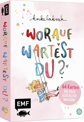 Kartenbox: Worauf wartest du? - 64 Karten, die dich glücklich machen