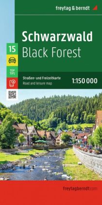 freytag & berndt Straßenkarte Schwarzwald 1:150.000