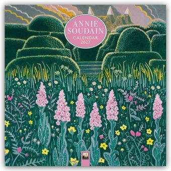 Annie Soudain Kunstkalender 2027 - Original Flame Tree Publishing-Kalender [Kalender]