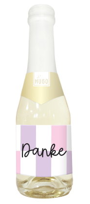 Hugo-Flasche 0,2l Danke