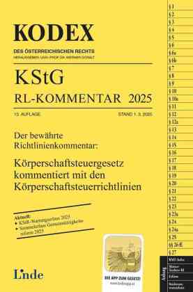 KODEX KStG Richtlinien-Kommentar 2025
