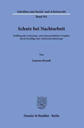 Schutz bei Nachtarbeit