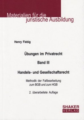 Übungen im Privatrecht. Bd.3