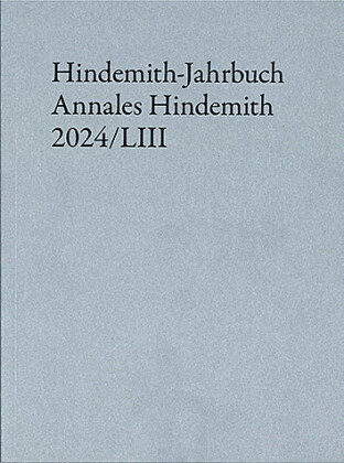 Hindemith-Jahrbuch