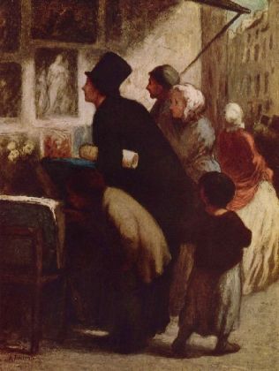 Honoré Daumier - Der Kupferstich-Händler - 500 Teile (Puzzle)