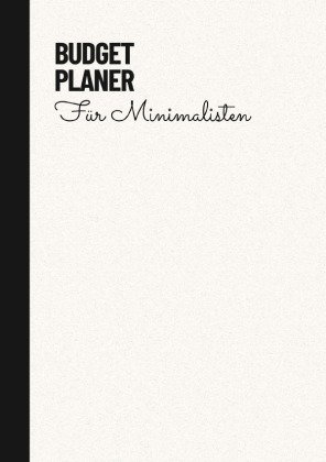 Budget Planer Weiß Minimalistisch