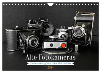 Alte Fotokameras - Kameras von Agfa der Jahre 1928 bis 1980 (Wandkalender 2024 DIN A4 quer), CALVEND