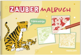 Zaubermalbuch. Tierkinder