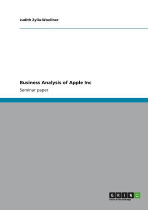Business Analysis of Apple Inc