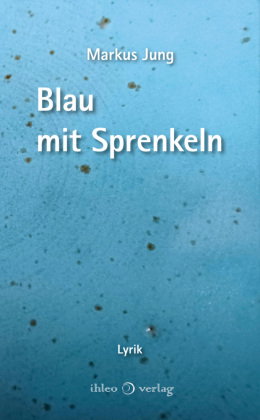 Blau mit Sprenkeln