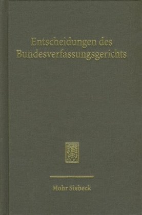Entscheidungen des Bundesverfassungsgerichts. Bd.132