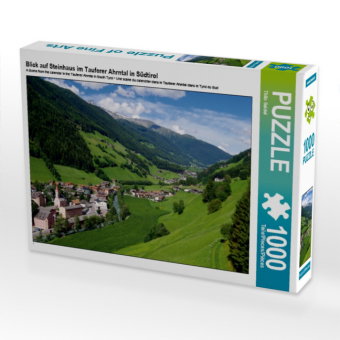 CALVENDO Puzzle Blick auf Steinhaus im Tauferer Ahrntal in Südtirol | 1000 Teile Lege-Größe 64x48cm