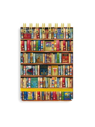 Notizblock mit Spiralbindung: Bodleian Libraries, Buchregal Hobby und Zeitvertreib