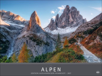 Alpen - Edition Alexander von Humboldt Kalender 2027