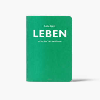 Hefte A5 Zitat unbekannt, Leben