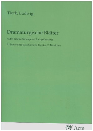 Dramaturgische Blätter