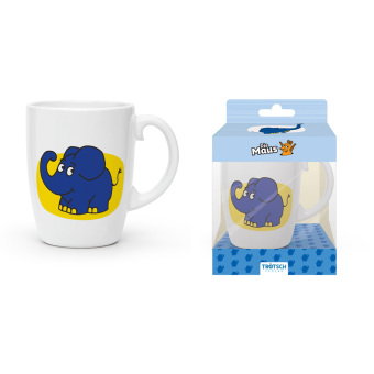 Trötsch Die Maus Kindertasse Elefant Geschenktasse aus Porzellan