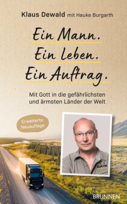 Ein Mann. Ein Leben. Ein Auftrag.