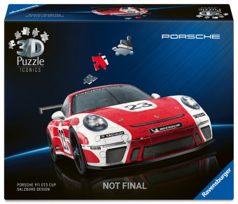 3D Puzzle Iconics: Porsche 911 "Salzburg Edition"