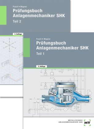 Paketangebot Prüfungsbuch Anlagenmechaniker SHK, m. 1 Buch. Tl.1/2