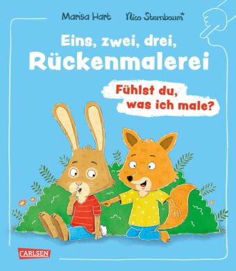 1,2,3 Rückenmalerei