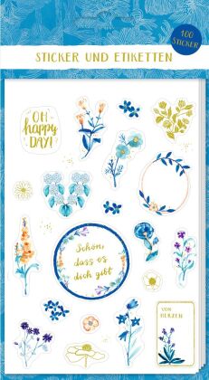 Stickerbogen mit 100 Stickern