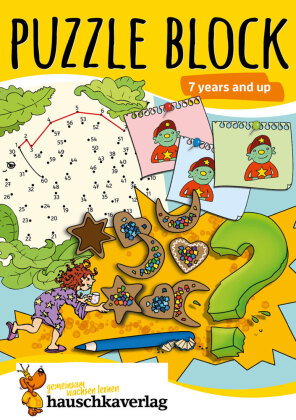 Puzzle Activity Book from 7 Years: Colourful Preschool Activity Books with Puzzle Fun - Labyrinth, S