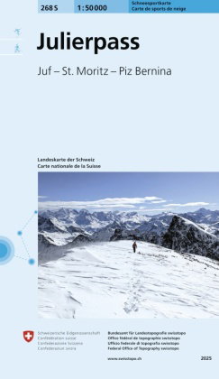 268S Julierpass Schneesportkarte