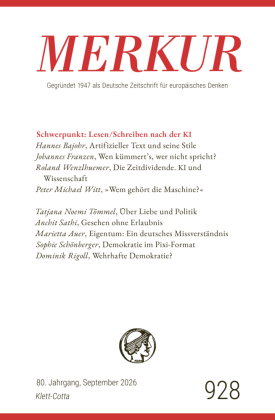 MERKUR 9/2026, Jg.80