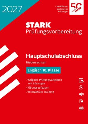 STARK Englisch - Hauptschulabschluss 2027 Niedersachsen - Prüfungsvorbereitung inkl. Lösungen, m. 1