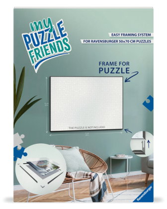 Puzzlezubehör - Puzzle-Rahmen, schwarz