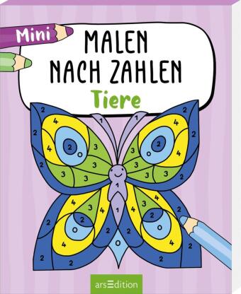Malen nach Zahlen Mini - Tiere