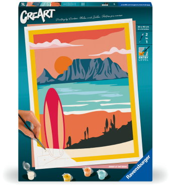 CreArt Adults Premium - Sonnenuntergang am Strand