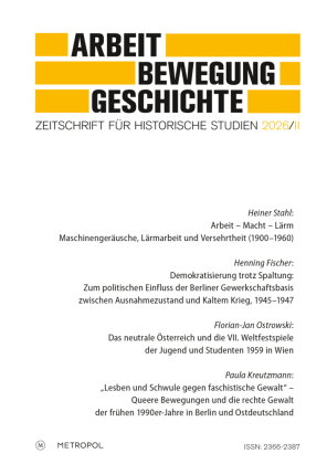 Arbeit - Bewegung - Geschichte
