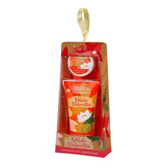Pflege-Set Lippenbalsam mit Handcreme »Fröhliche Weihnachten«
