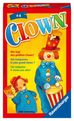 Clown - Reisespiel ab 4 Jahre
