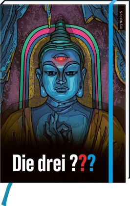 myNOTES Papeterie: Notizbuch A4 Die drei ??? - Feuriges Auge