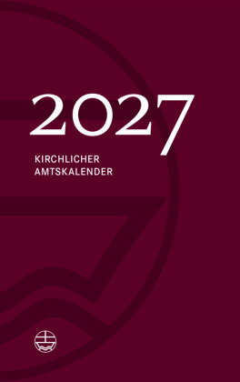Kirchlicher Amtskalender 2027 - rot