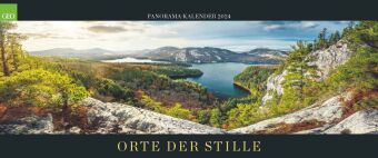 GEO Panorama: Orte der Stille 2024 - Panorama-Kalender - Wand-Kalender - Groß-Formate - 120x50