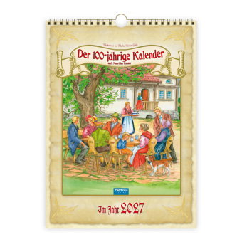 TRÖTSCH - Classickalender Der 100-jährige Kalender 2027