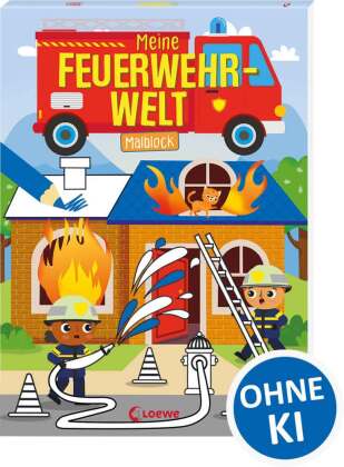Meine Feuerwehr-Welt - Malblock