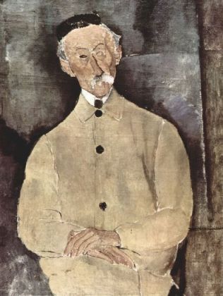 Amadeo Modigliani - Porträt des Monsieur Lepoutre - 500 Teile (Puzzle)