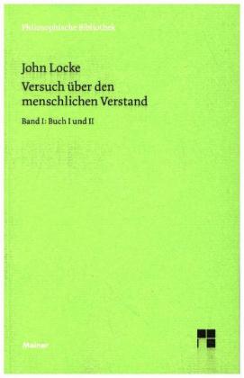Versuch über den menschlichen Verstand. Band I. Tl.1