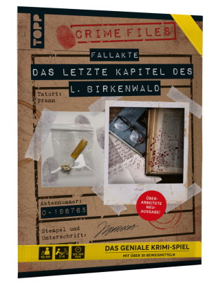 Crime Files - Fallakte: Das letzte Kapitel des L. Birkenwald - Das geniale Krimispiel mit über 30 Be