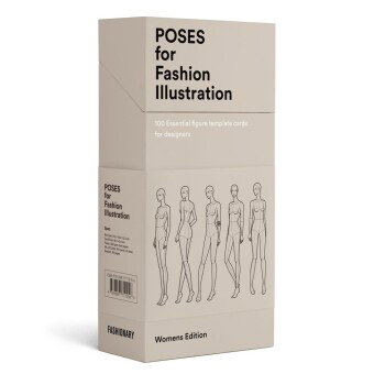 Poses for Fashion Illustration (Card Box), m. 1 Buch