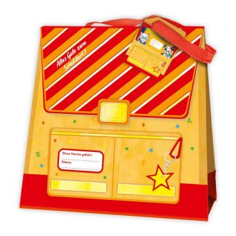 TRÖTSCH- Geschenktasche Schulranzentasche Zum Schulanfang