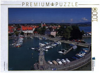 CALVENDO Puzzle Lindau am Bodensee | 1000 Teile Lege-Größe 64x48cm Foto-Puzzle für glückliche Stunde
